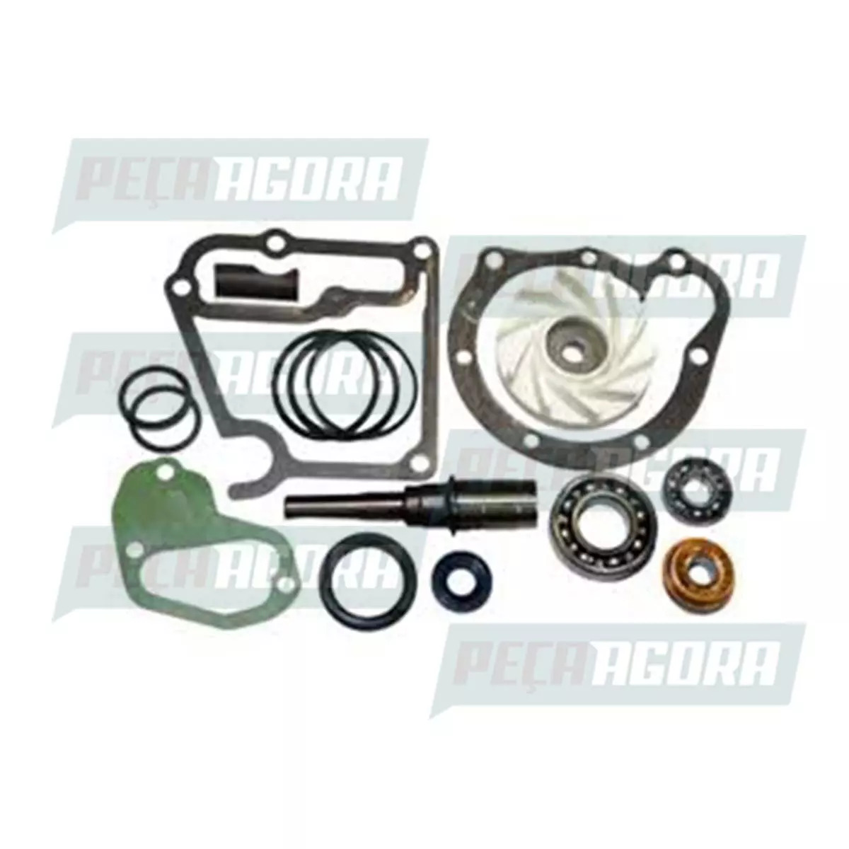 REPARO BOMBA D AGUA ROTOR 95mm MBB OM366 LA INTERCOOLER (3662000804)