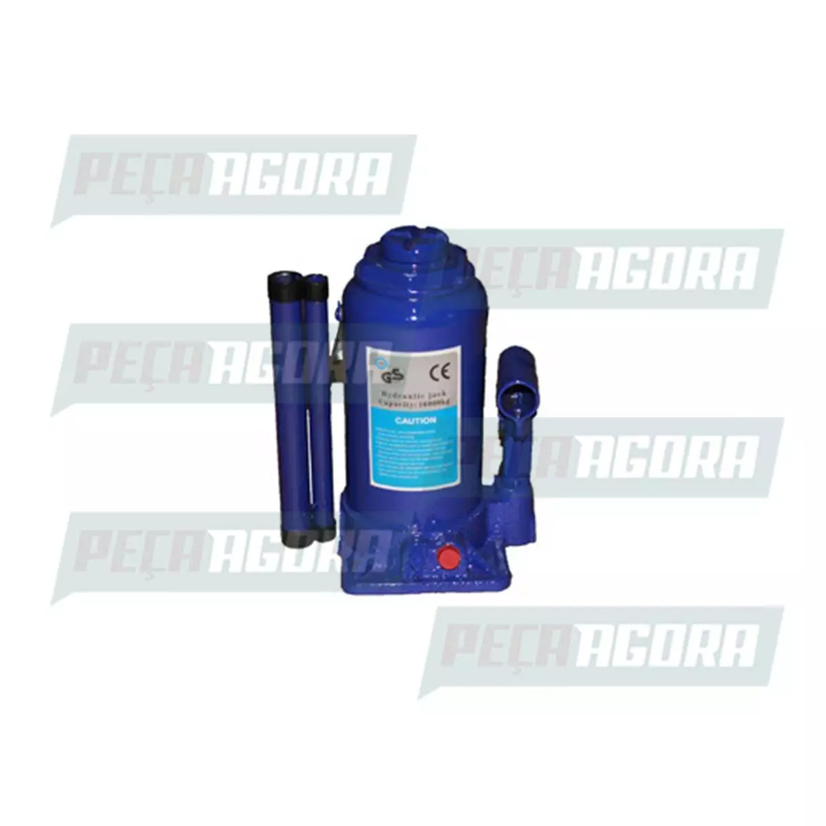 MACACO HIDRAULICO 16 TON. UNIVERSAL COM HASTE REGULAVEL FECHADO 22 CM /ABERTO 36