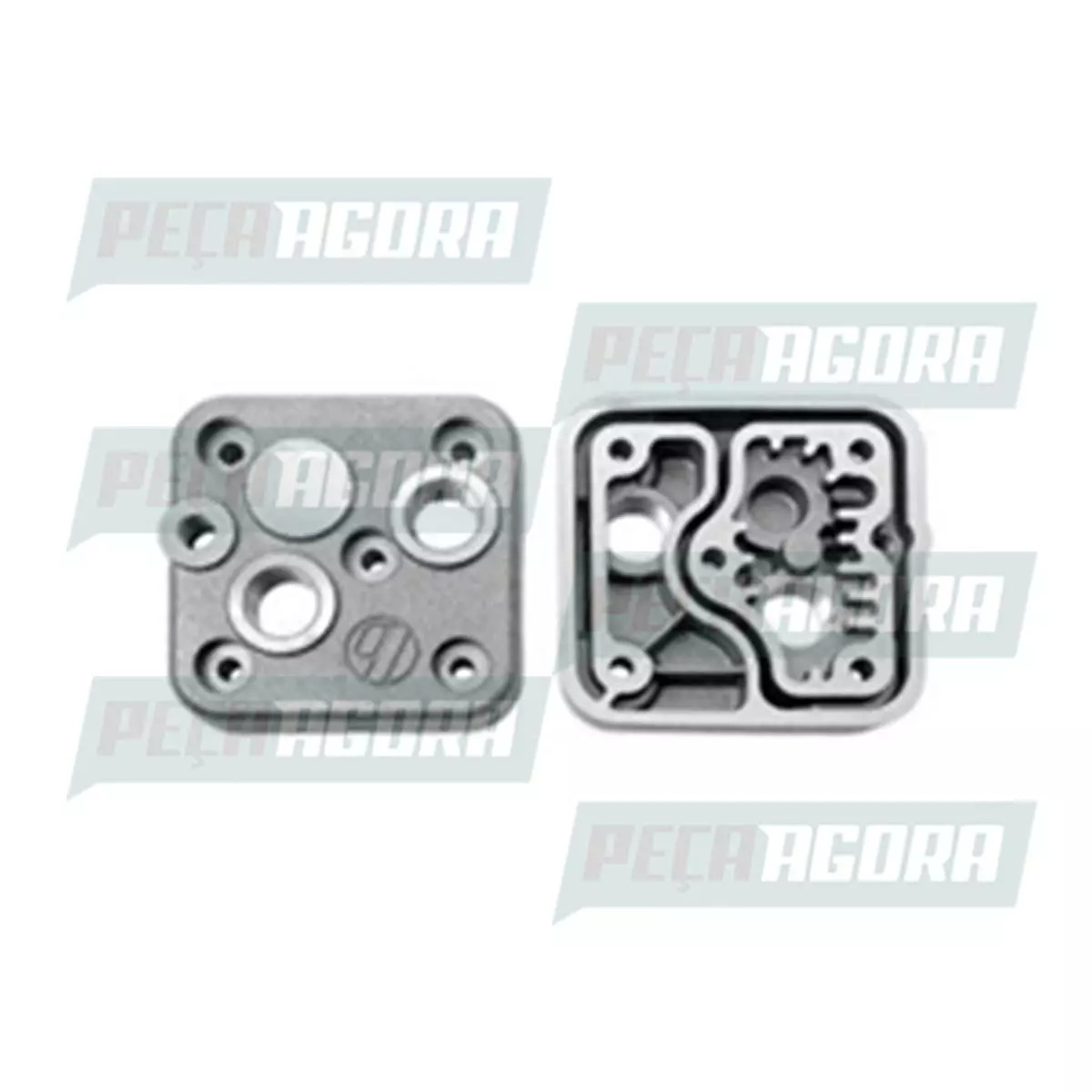 TAMPA DO CABECOTE DO COMPRESSOR DE AR ELETRONICO 85MM MBB OM457 LS1938 (98/...) 