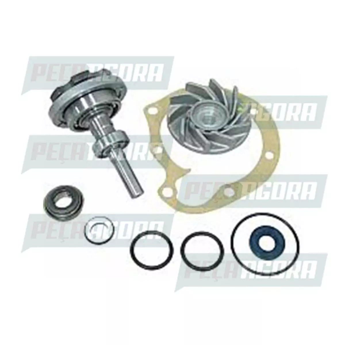 REPARO BOMBA D AGUA MBB OM366/366A (ROTOR 95MM / ALUMINIO) (3762000204,)