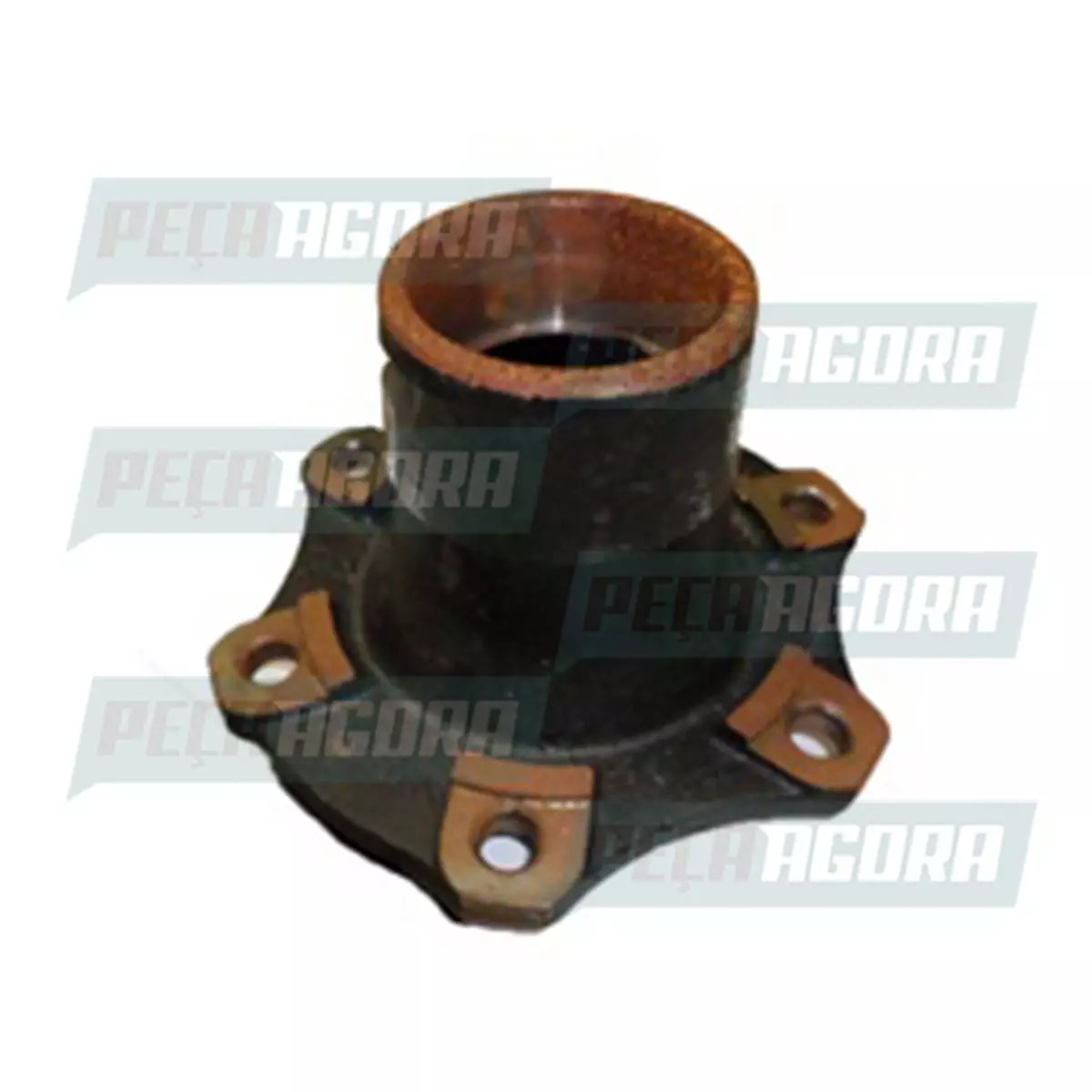 CUBO RODA DIANTEIRO 3/4 6 FUROS 7 A 8 TONELADAS VW 7.110 7.120 7.100 8.120 8.150