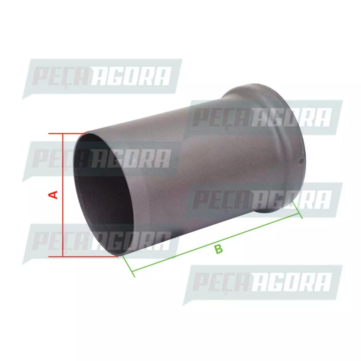 CAPA DA PONTUVA (SC-10377) MBB 1932/1935 - INTERNO Ø 96,80mm COMPR. Ø 230mm (S