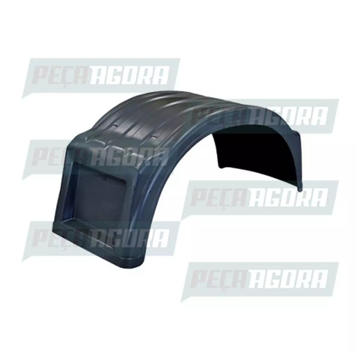 PARALAMA CAVALO MECANICO CINZA ESCURO ESQ/DIR. PLASTICO MBB LS1938 1938S LS1632 