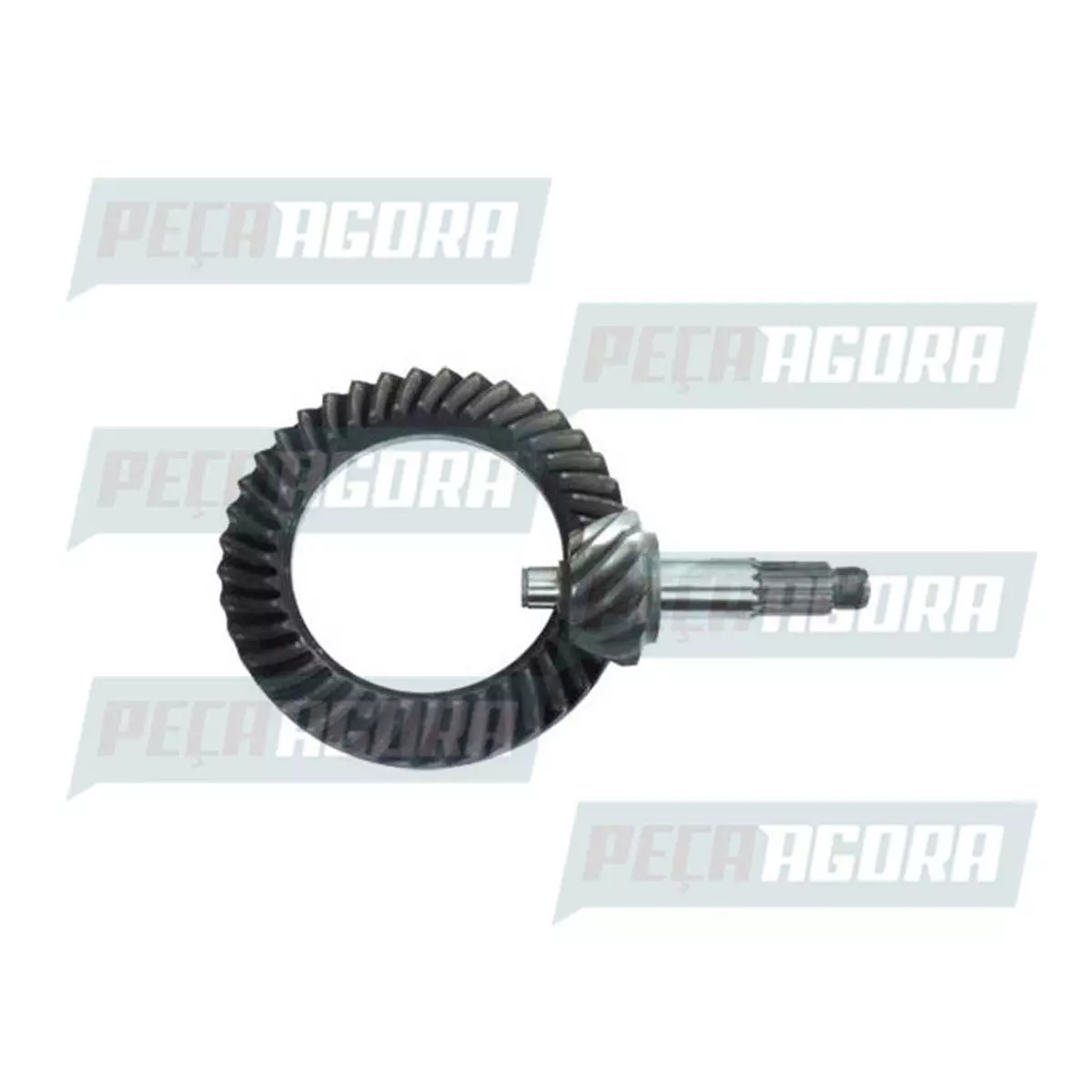 COROA E PINHAO 43X10 HL2   ROLAMENTO 30MM MBB L608D L708D E 912 COM DIFERENCIAL 