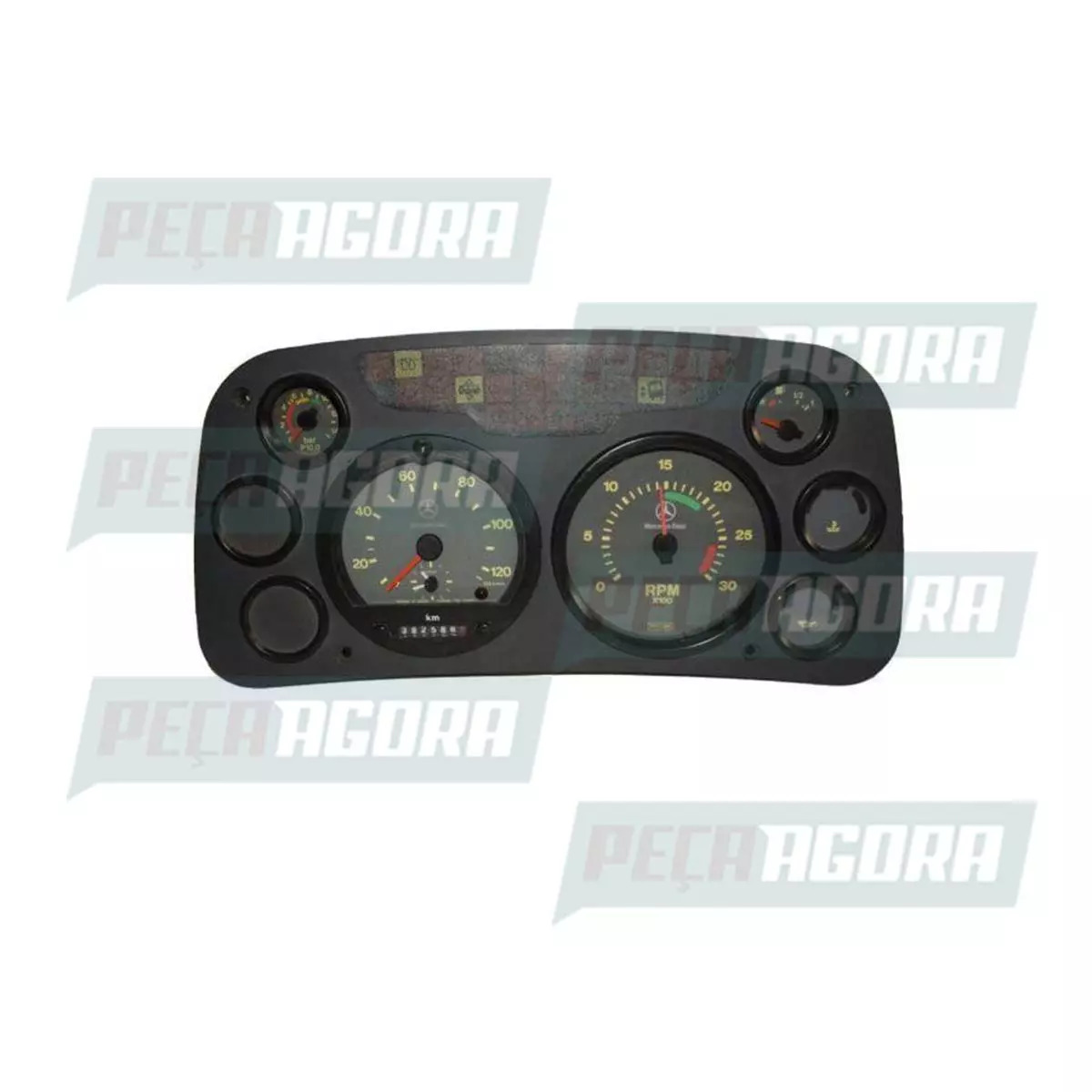 PAINEL DE INSTRUMENTO COMPLETO SEM TACOGRAFO 24V (POLLAK) MBB 1214C 1214K 1218 1