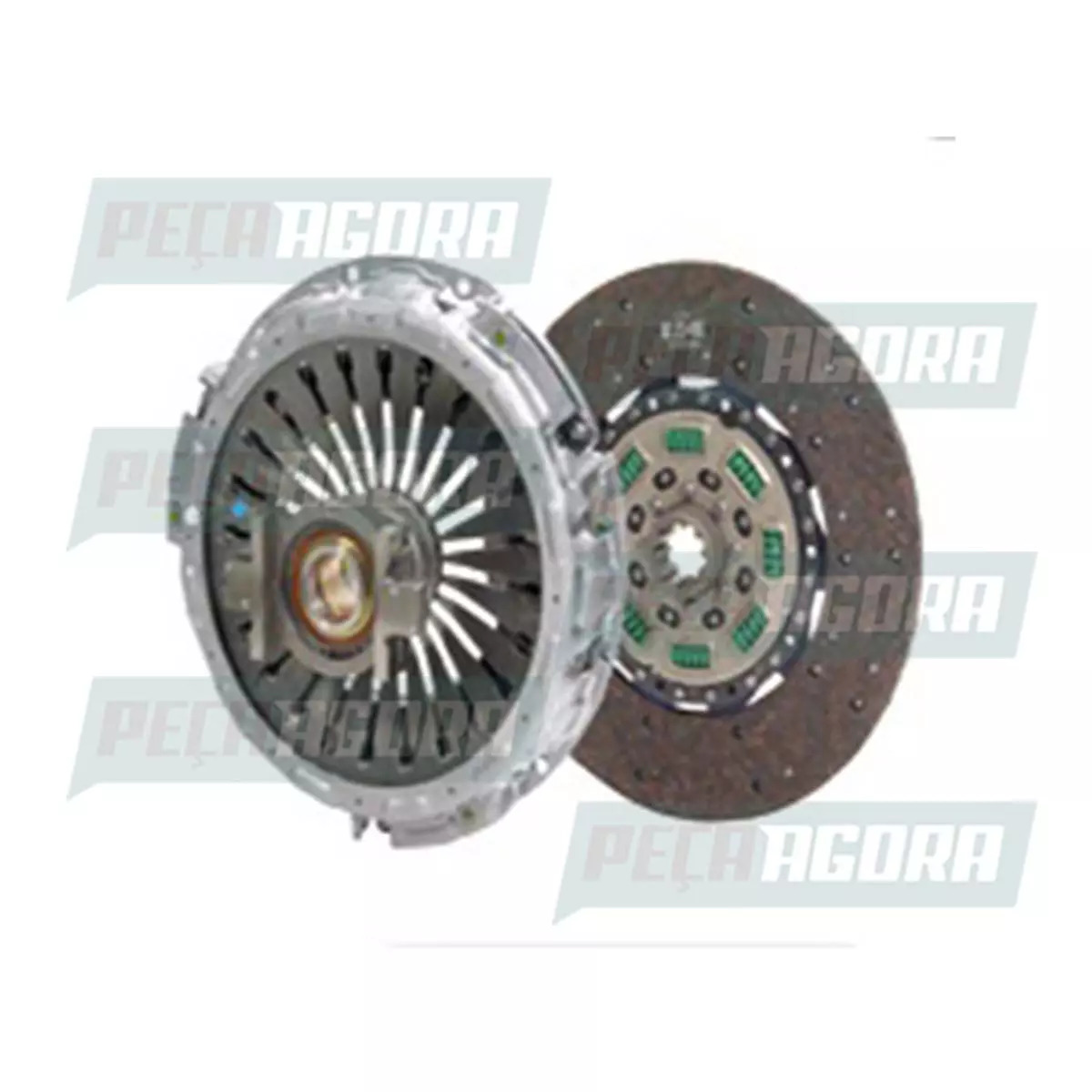 KIT EMBREAGEM COMPLETO 14 '' 350MM PARA IVECO EUROCARGO 170E21 170E22 170E24 230