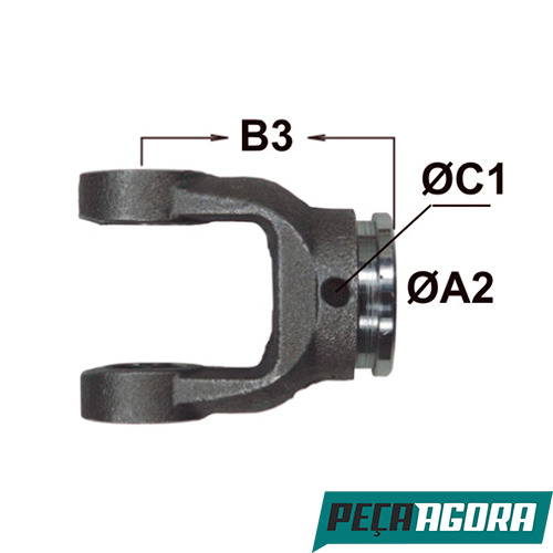 TERMINAL JUNTA BASCULANTE TERMINAL LONGO ACO (TA615)