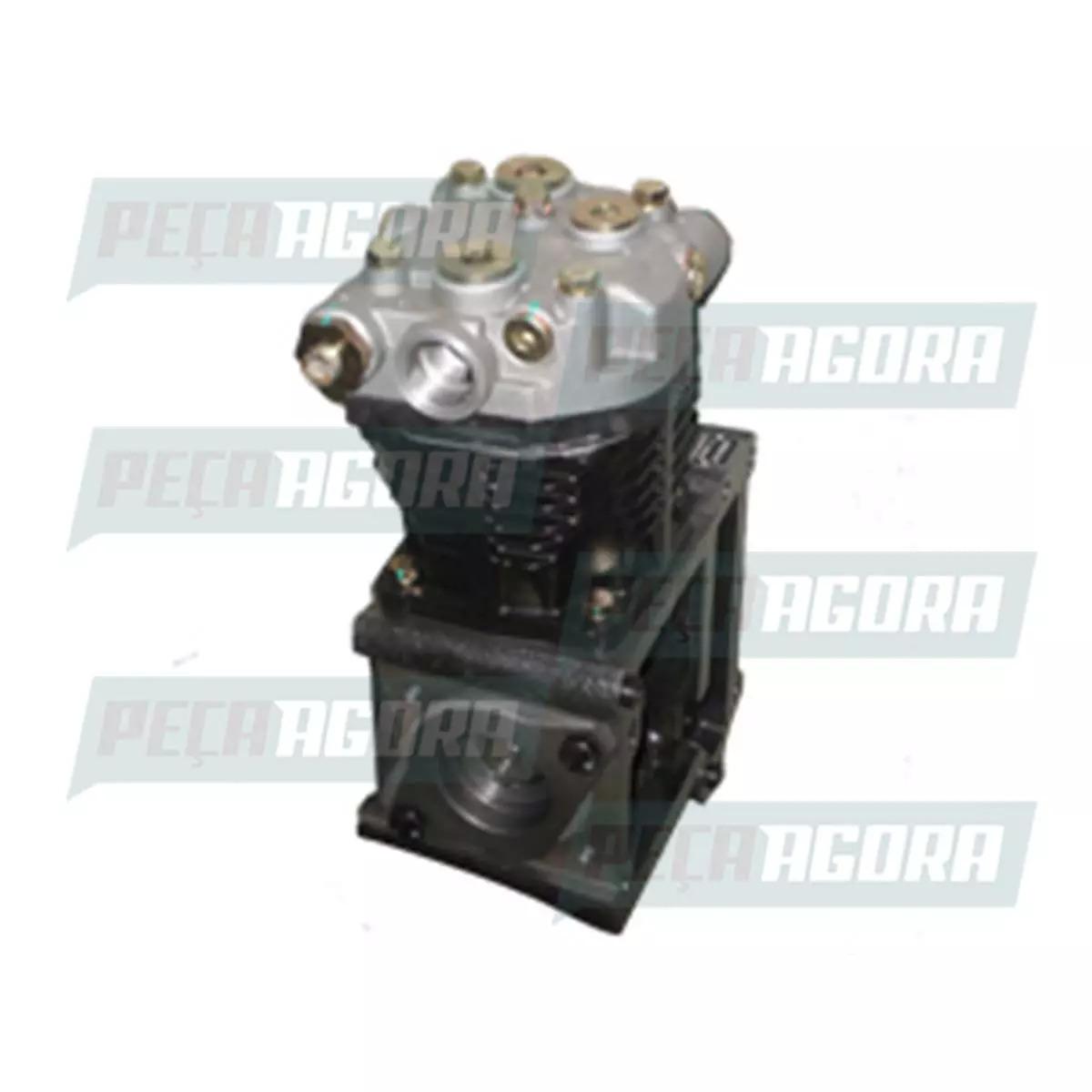 COMPRESSOR DE AR COMPLETO WABCO MBB 1625 1634 1935 1941 2325 2635 O370 O371 O400