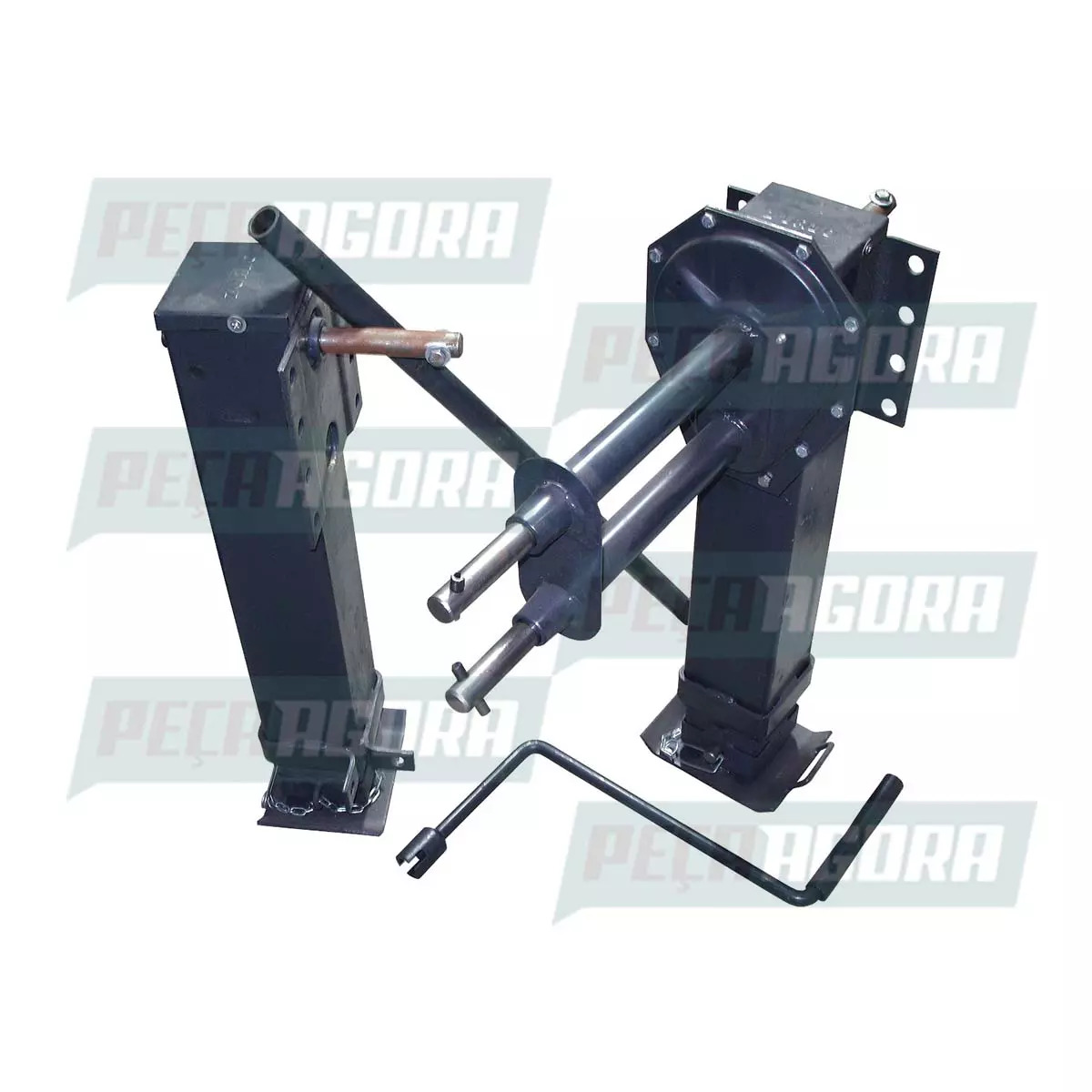 CONJUNTO PE MECANICO 3 ESTAGIOS, MODELO ANTIGO, CAPACIDADE 20 TONELADAS, ALTURA 