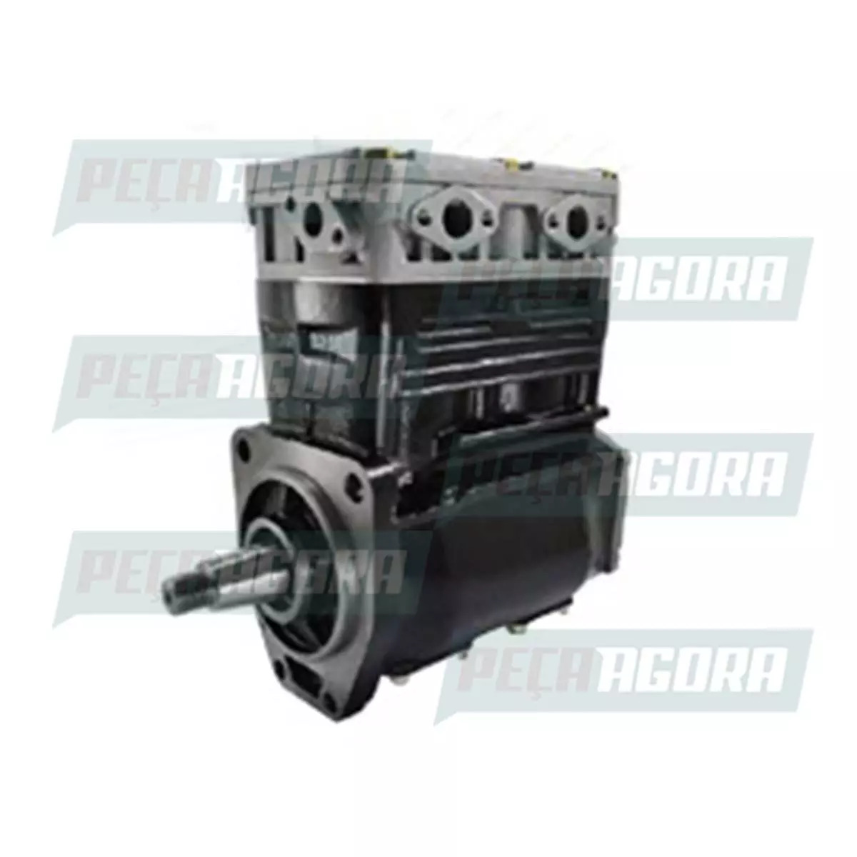 COMPRESSOR AR BI CILINDRICO PARA IVECO EUROTECH/EUROTRAKKER/POWERSTAR K007254 ( 