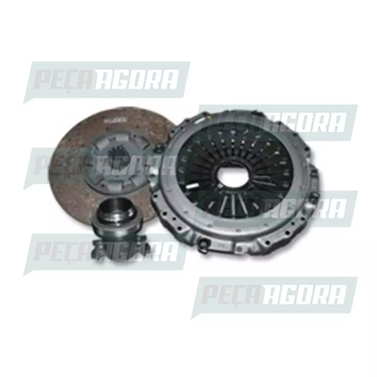 KIT EMBREAGEM PLATO DISCO MANCAL MONODISCO 430MM PARA IVECO EUROTECH EUROTRAKKER