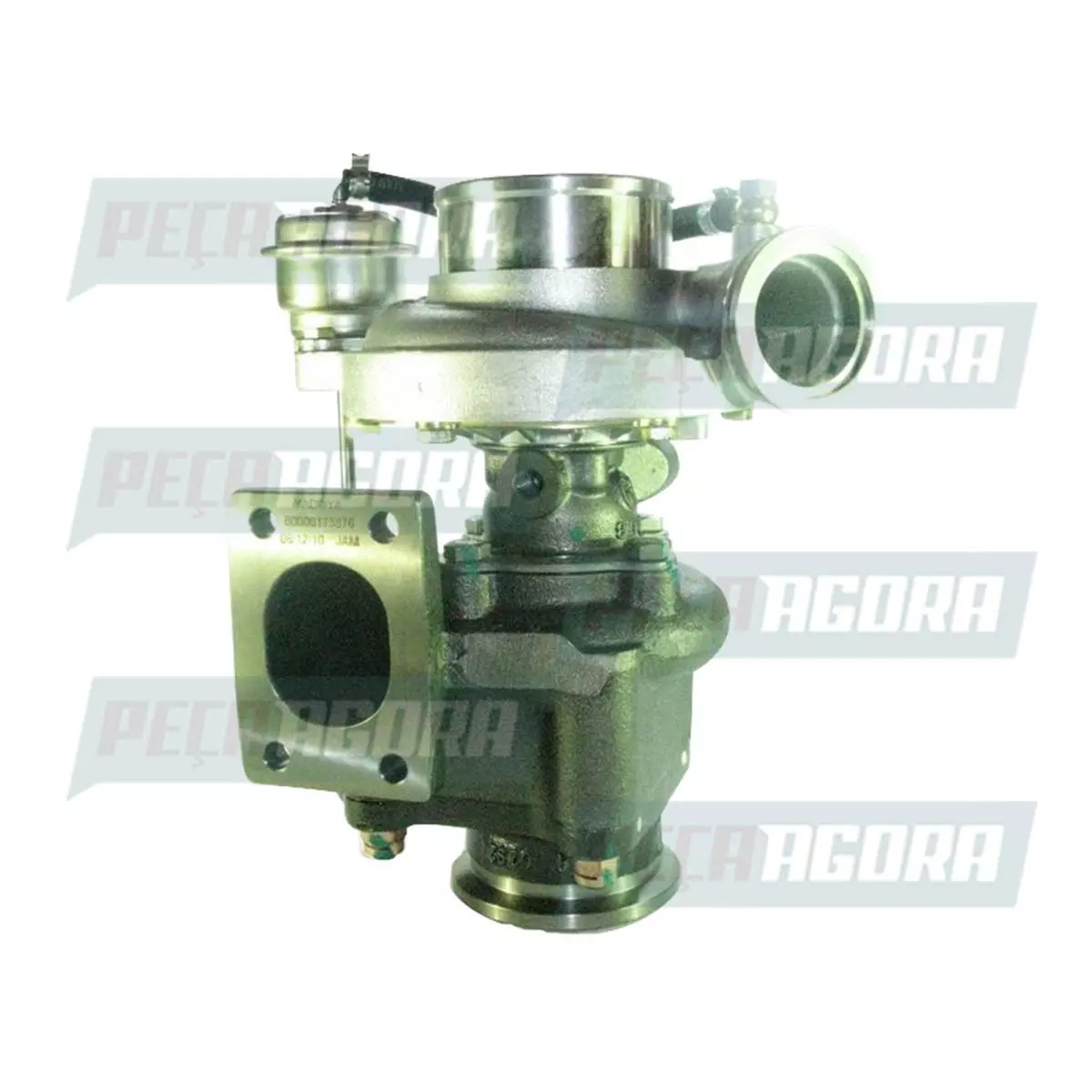 TURBO ALIMENTADOR K16 MODELO CUMMINS  ISB 4CIL 3.9 CARGO 1317E 1517E 1717E 2005/
