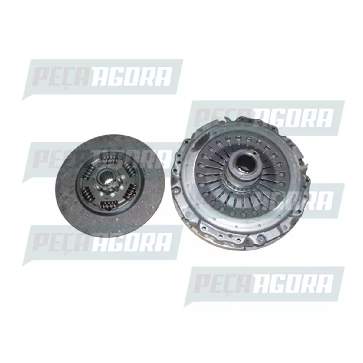 KIT EMBREAGEM MBB 400mm DUPLA MBB CaminhAo Axor 4141K, 3341S, 2644, 2641, 3341P 