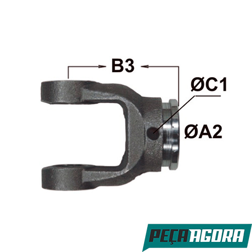 TERMINAL JUNTA BASCULANTE TERMINAL LONGO ACO (TA022)