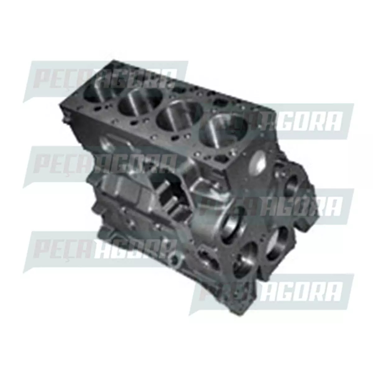 BLOCO MOTOR MODELO CUMMINS SERIE B 4 CILINDROS  CD FORD CARGO 712 814 815 815S 9