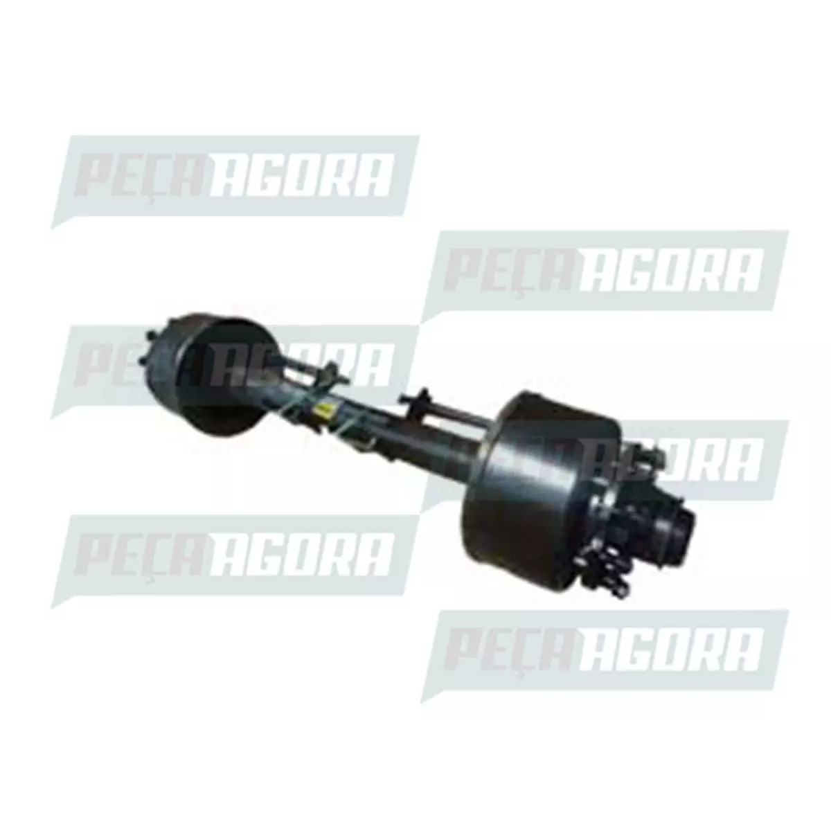 EIXO COMPLETO 13 TONELADAS BITOLA 1.830MM RANDON, DISCO, FREIO MASTER, ROLAMENTO