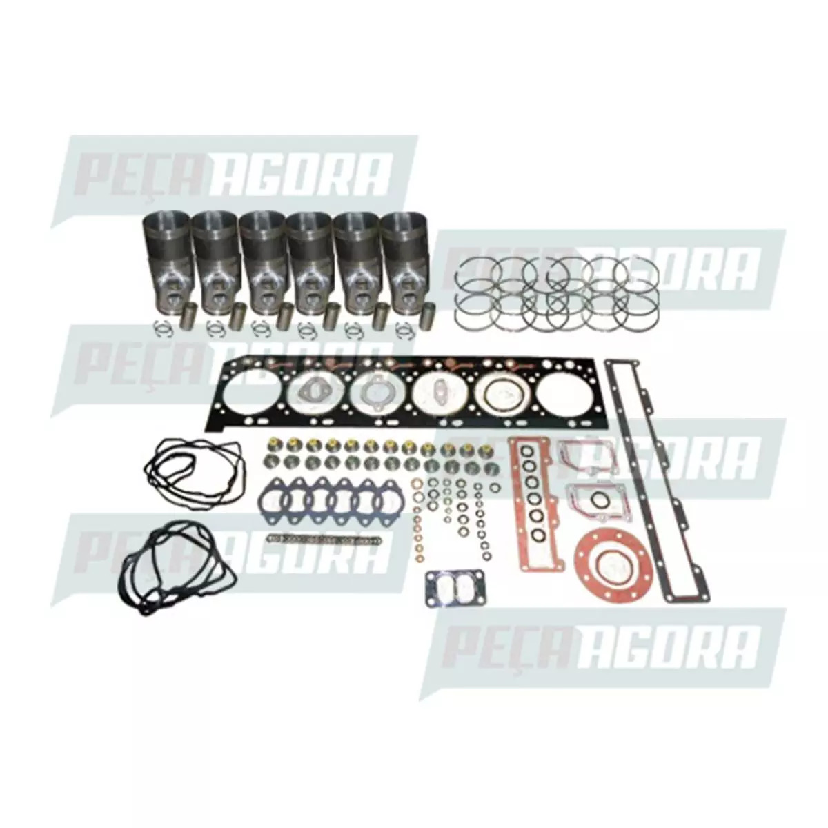 KIT MAX FORCA CUMMINS VW 19320E 25320E 31320E  C/ MOTOR CUMMINS ISC 8.3 ELETRONI