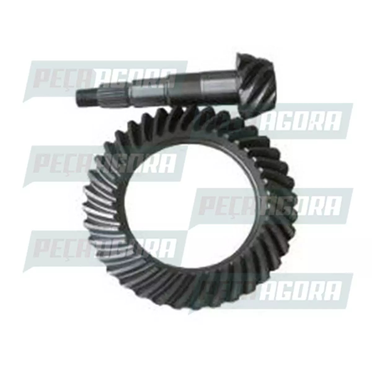 COROA E PINHAO 37X10  PARA IVECO RAT 3,70 U180 PARA IVECO STRALES KIT C/ ANEL EL