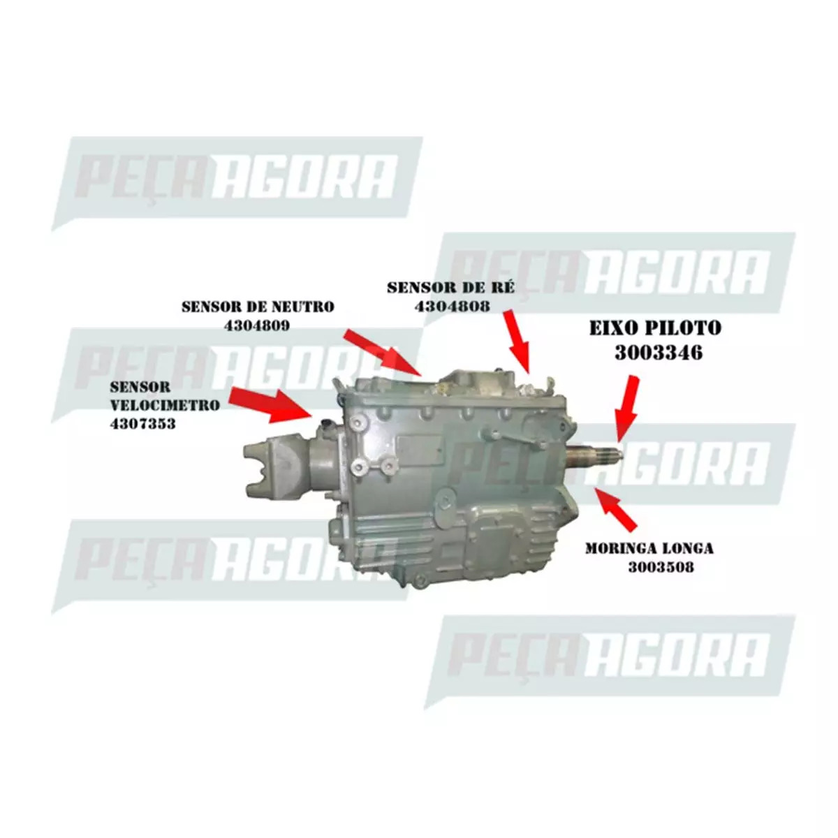 TRANSMISSAO FS6306B ** VW WORKER **** VW ELETRONICO 17250E 23250E 2004-    COM D