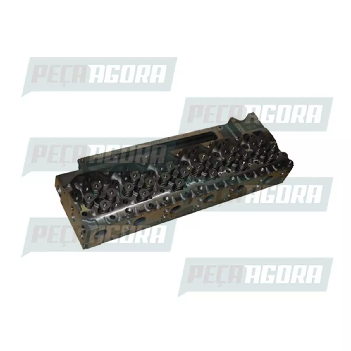 CABECOTE  CUMMINS ISL 8.9      * COMPLETO  VALVULAS * VW 25390 19330 NOVO CARGO 