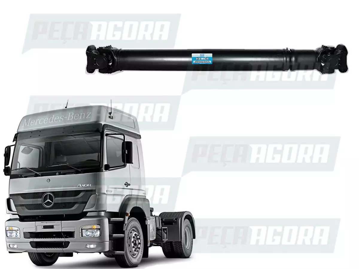 CARDAN COMPLETO TRASEIRO MB AXOR 2825 2826 2828 2831 3131 L1938 (6964100402)