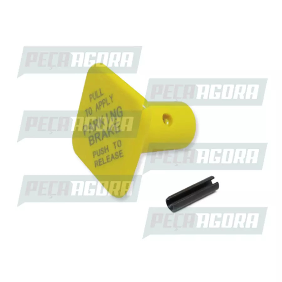 PUNHO VALVULA FREIO MAO C PINO TRAVA CAMINHAO ONIBUS VOLKSWAGEN FORD          (T