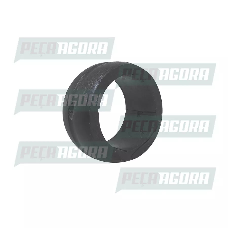 BUCHA EIXO S NYLON TUBELESS (EXT.53MM X INT.38MM X COMP. 25MM) CARRETAS         