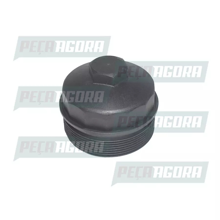 TAMPA FILTRO OLEO PLASTICA - 100 MM MERCEDES BENZ OM904LA OM924LA (0001802338,)