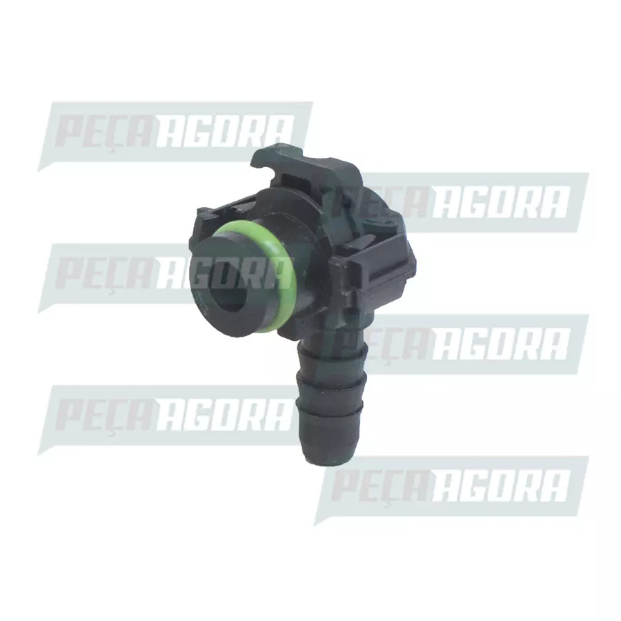 CONEXAO TUBULACAO COMBUSTIVEL CURVA (SV246 NG8) ENGATE RAPIDO PARA SCANIA VOLKSW