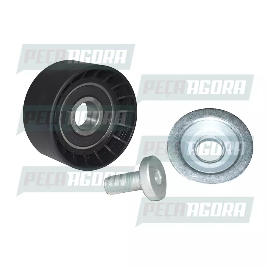 POLIA NYLON TENSORA CORREIA MB ATEGO AXOR 1938 1944 OM457 VOLVO FH 12 N12 FM12 A