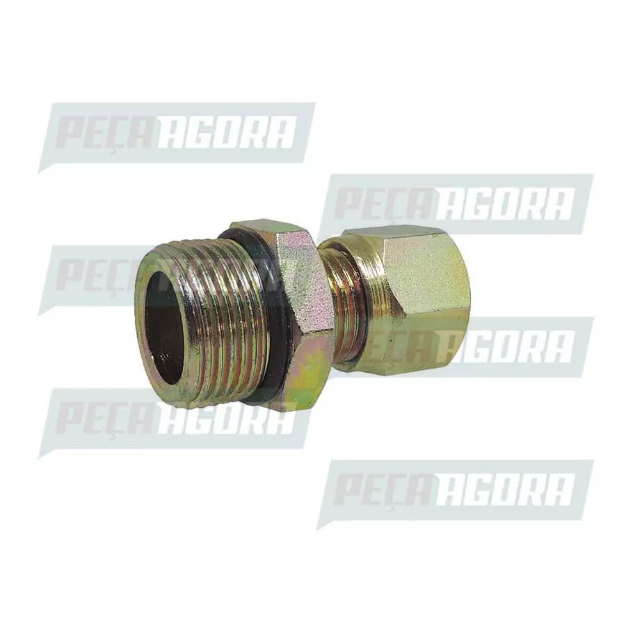 CONECTOR TUBO NYLON MACHO 10 MM X 16 MM X 1,5 MM MERCEDES            (L42812)