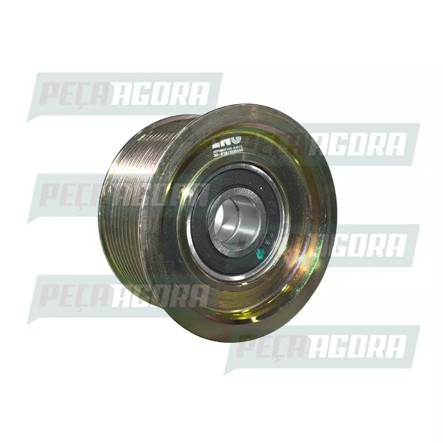 POLIA TENSORA CORREIA ESTRIADA (POLIA DO COMPRESSOR  AR CONDICIONADO) VOLVO     