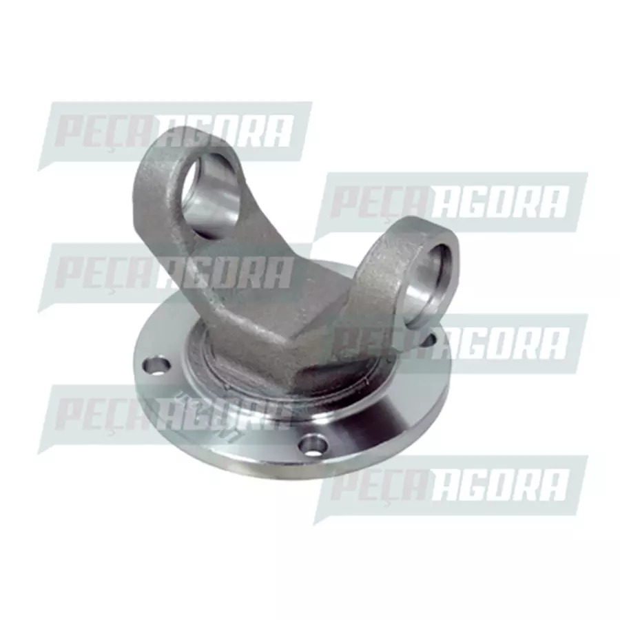 FLANGE CARDAN (DE ORELHA) 4 FUROS ADAPTACAO DISCO 120 MM (5-160X) ACO MERCEDES M
