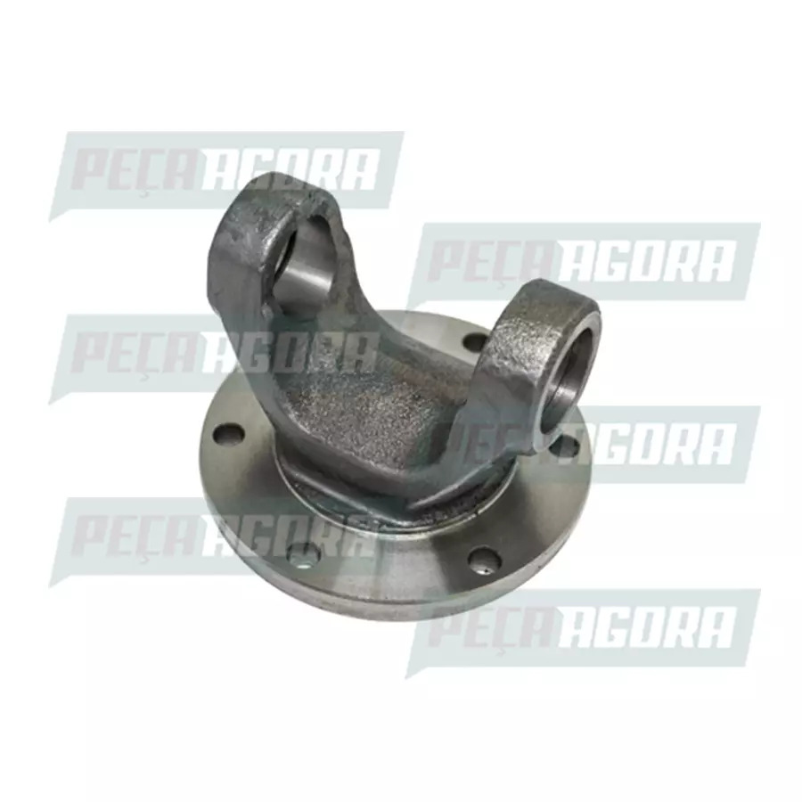 FLANGE CARDAN (DE ORELHA) 8 FUROS DISCO 120 MM (5-263X) ACO VALTRA/VALMET       