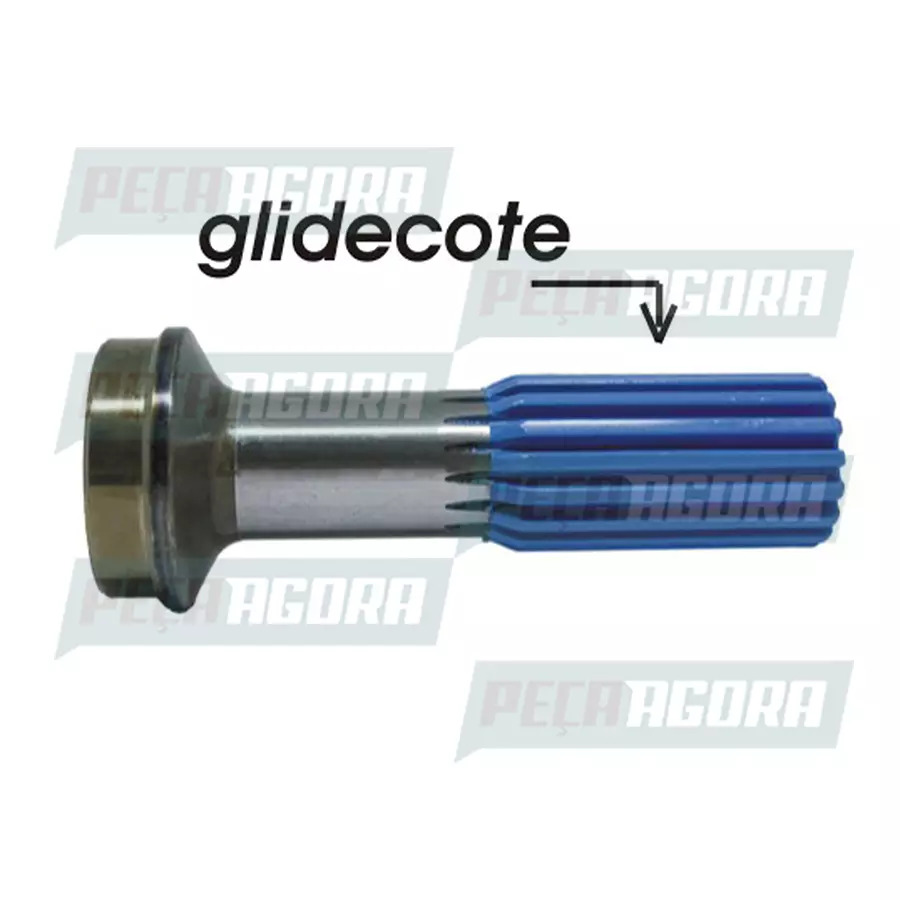 PONTEIRA CARDAN (TRAS) 16 ESTRIAS (ENCAIXE TUBO 64,2 MM) VALTRA/VALMET          