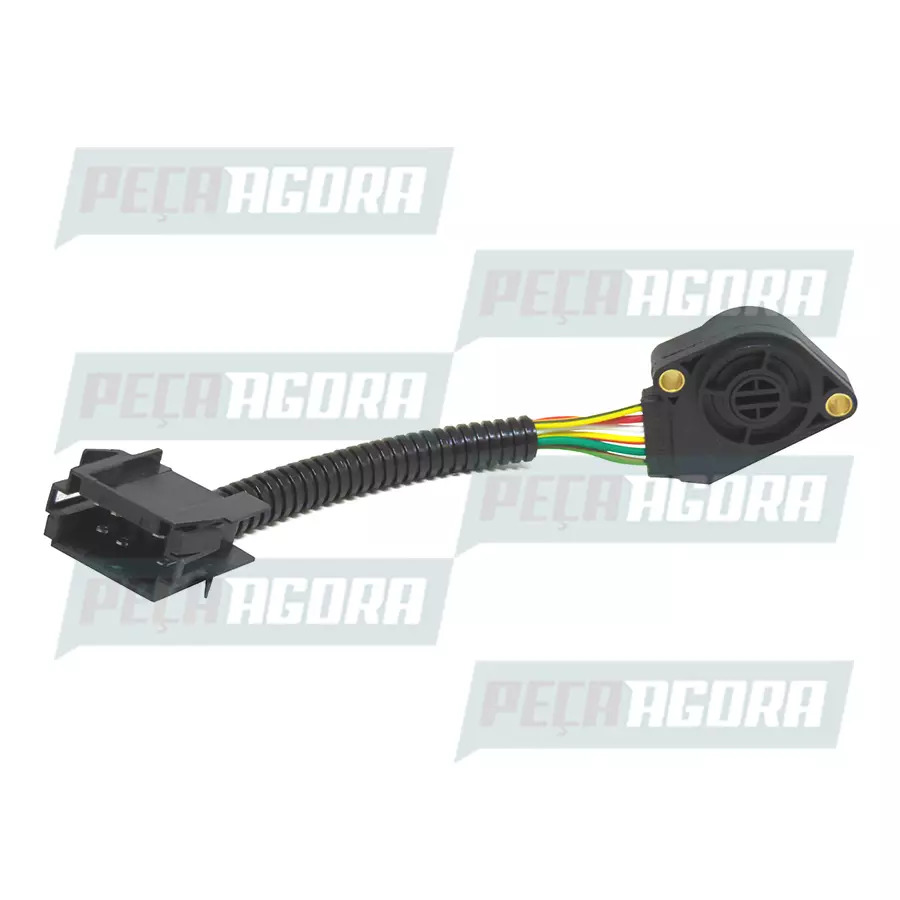 SENSOR PEDAL ACELERADOR 5 PINOS (PRETO) VOLVO            (1063332)