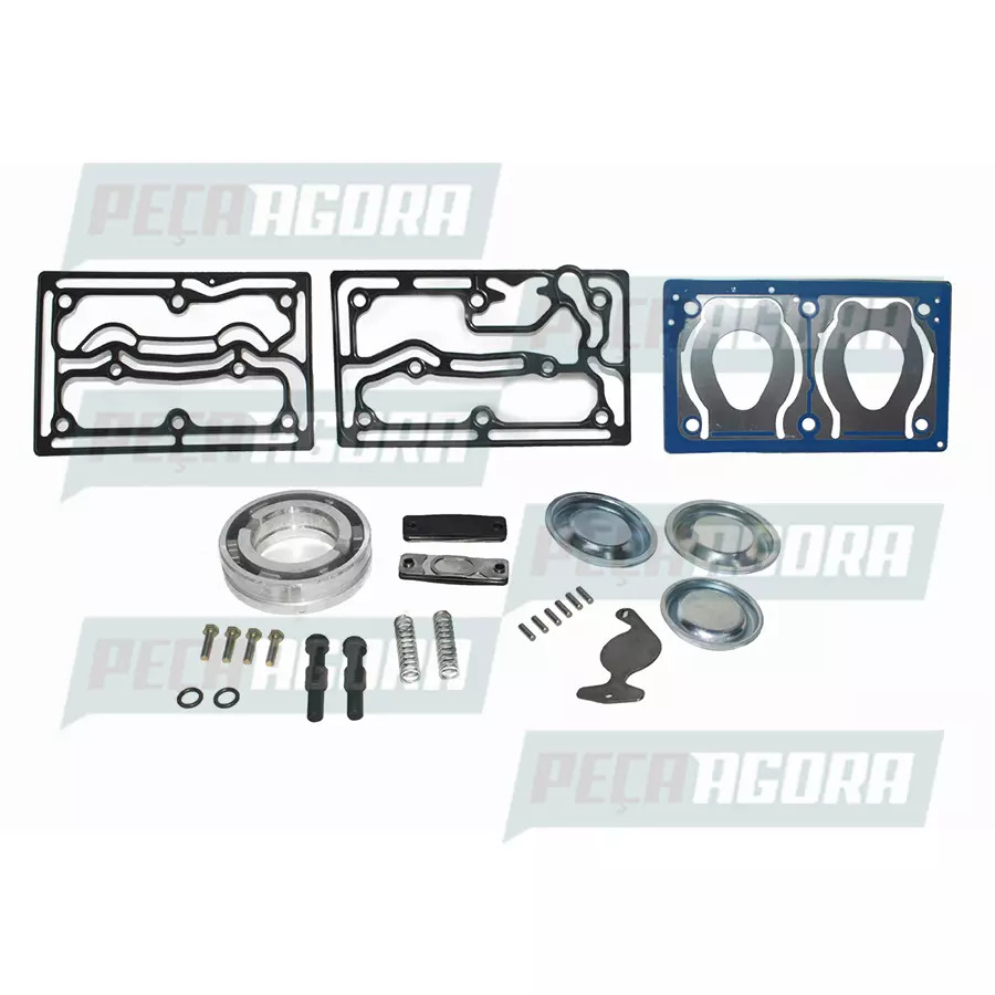 REPARO COMPRESSOR AR COMPLETO (85MM) GOVERNADO/ REGULADO VOLVO MERCEDES         