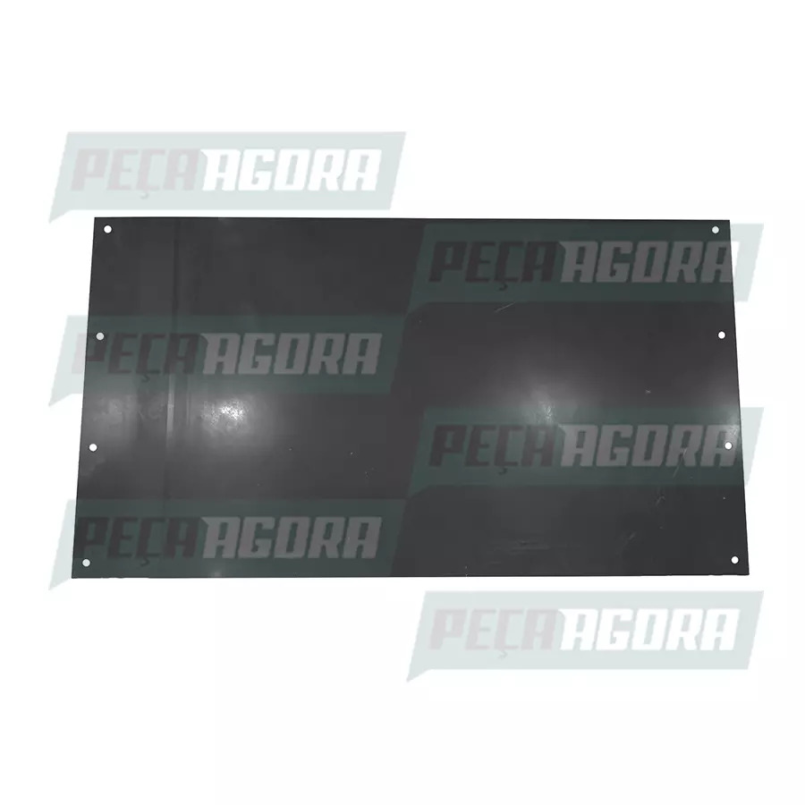 PARALAMA TRASEIRO CHAPA CENTRAL FLEXIVEL 8.0 X 620 X 1123 CARRETAS            (9