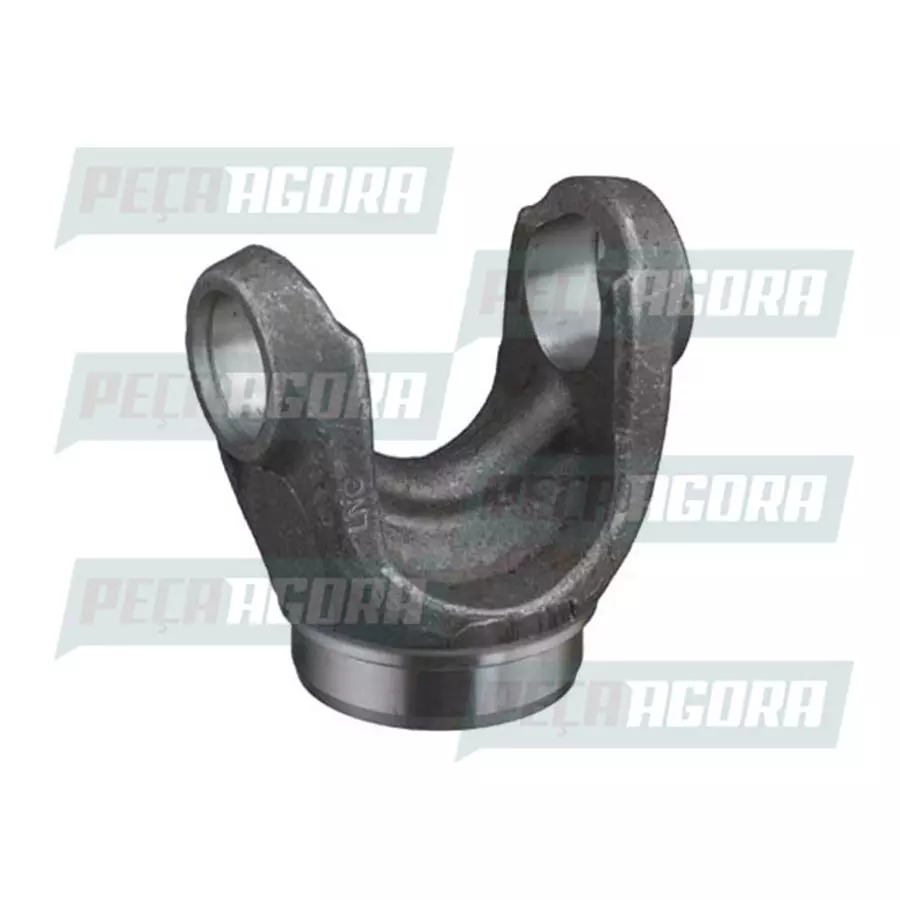 GARFO CARDAN (DE SOLDAR) ENCAIXE TUBO 103 MM (801101) ACO PARA IVECO VOLVO      