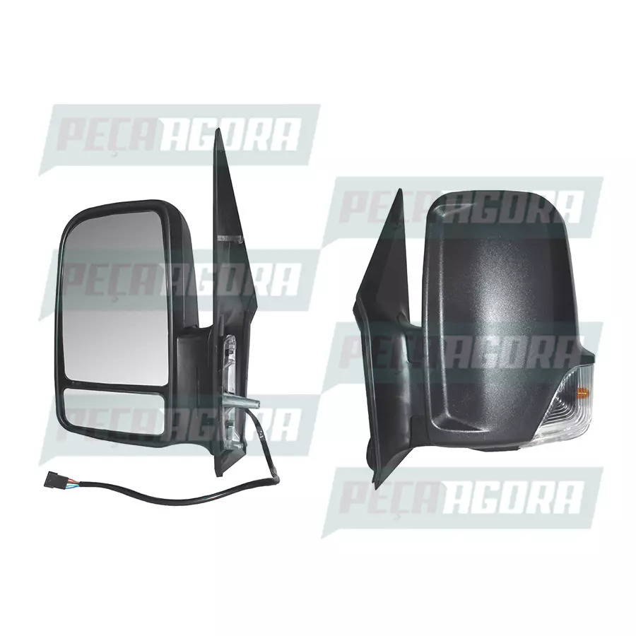 ESPELHO RETROVISOR ESQ MB SPRINTER - 2014... COM DESEMBACADOR ELETRICO (90681060