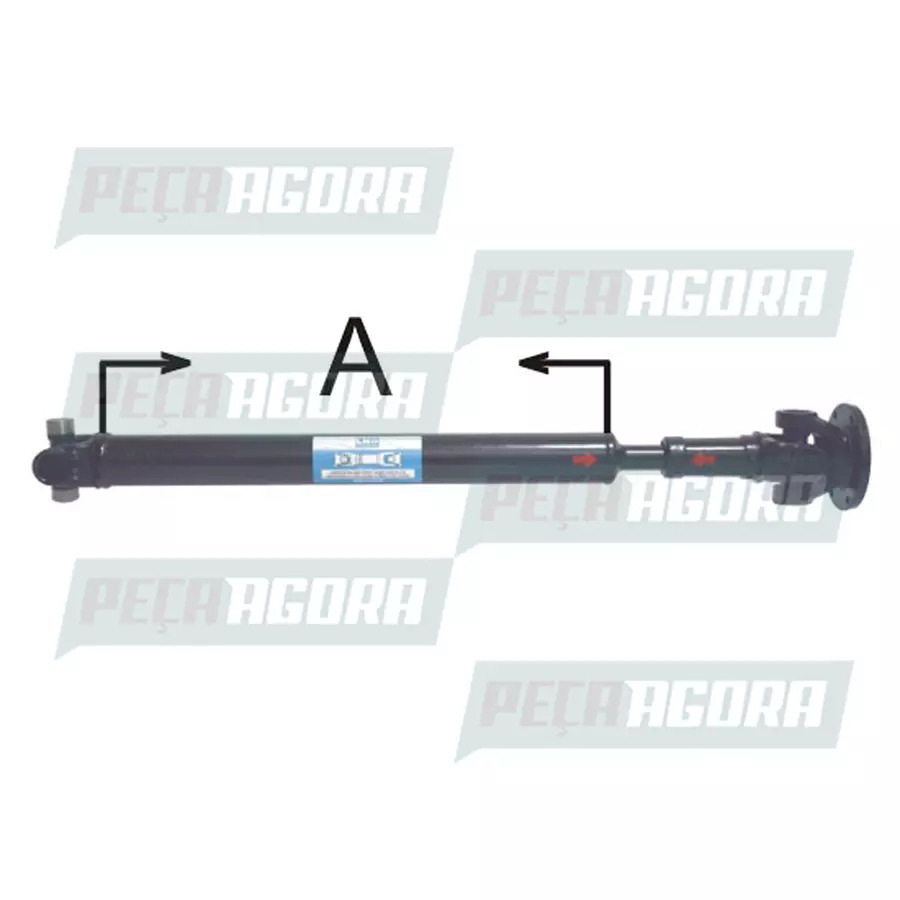 CARDAN COMPLETO A=500 MM SOLDA A SOLDA FORD FORD          (1L544A376XA)