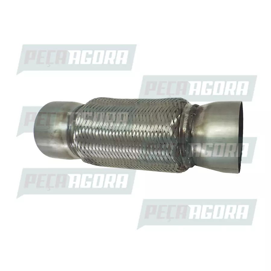 TUBO FLEXIVEL ESCAPAMENTO 4,5''X100X360MM INOX MB O500 MERCEDES BENZ (3824900265