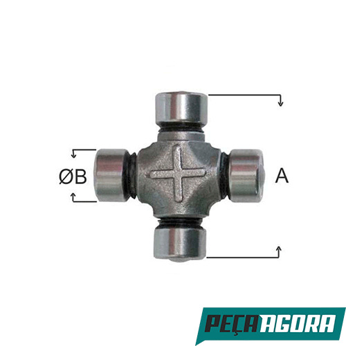 CRUZETA TRAMBULADOR 54X18 MB 1620 1941 VOLVO NL10 NL12 (1526807)