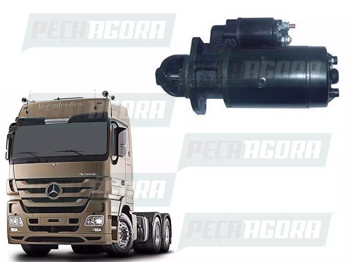 MOTOR DE PARTIDA 24V MB ACTROS 4KW (0041518801)