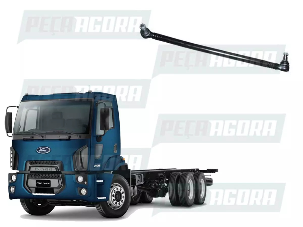 BARRA CURTA DIRECAO 945MM FORD NOVO CARGO 1717 4X2 1719 4X2 1722 4X2 1723 4X2 19