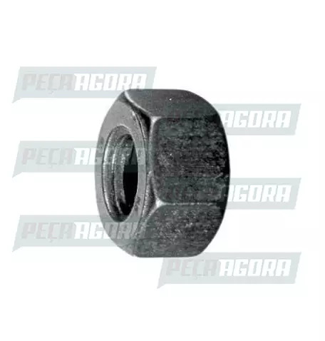 CAIXA COM 10 PORCA RODA RAIADA VOLKSWAGEN 13.130 3/4 CH1.1/4 (CX.366039**10)