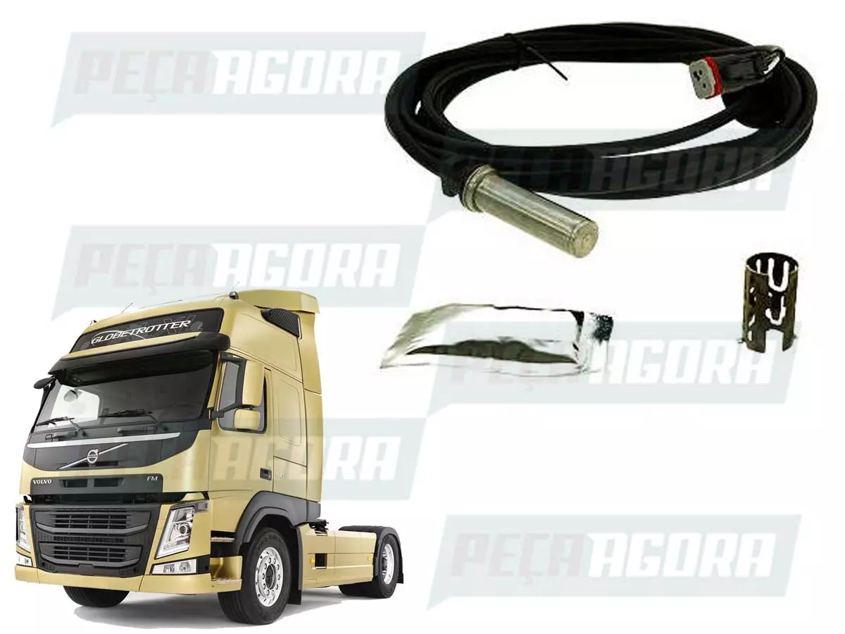 SENSOR FREIO ABS TRASEIRO / DIANTEIRO ESQUERDO VOLVO FM9 FM12 FH12 FH16 (2055495