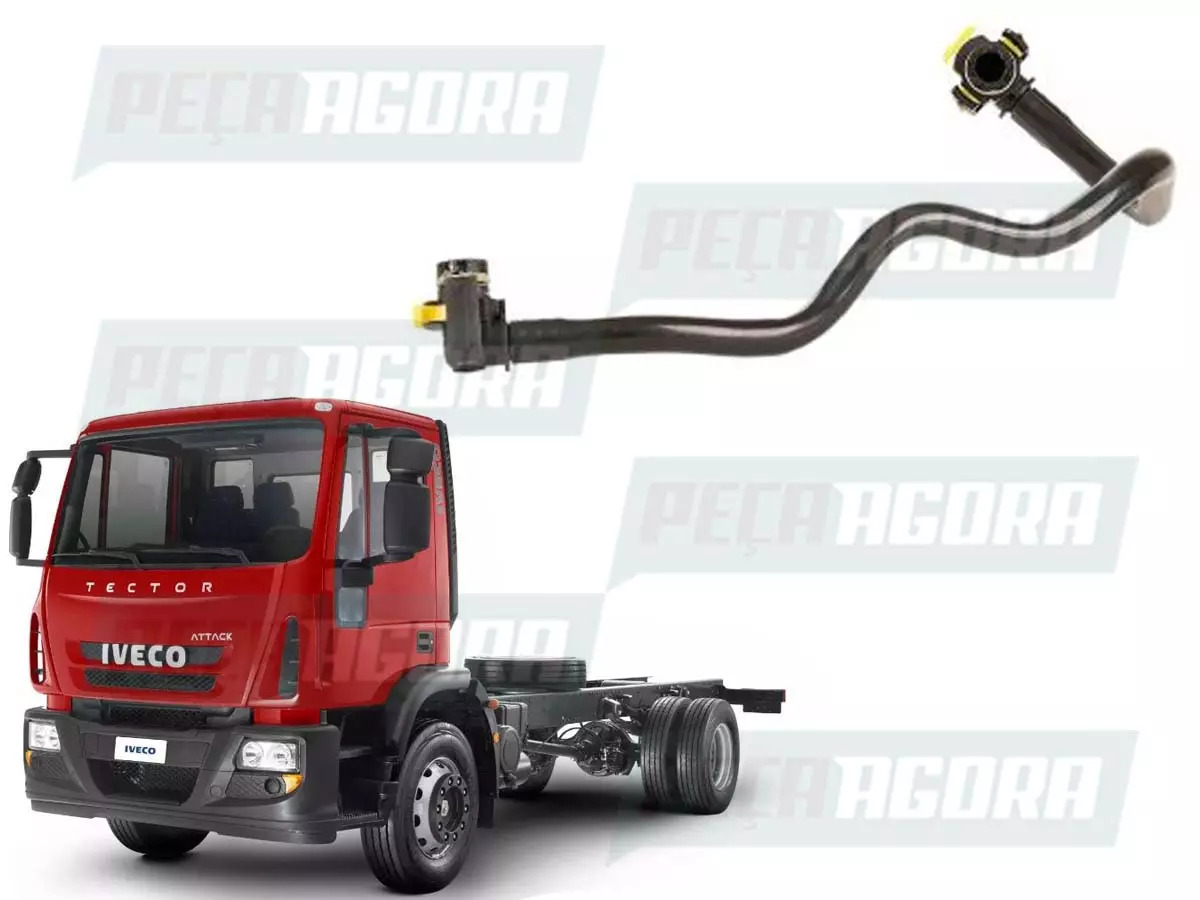 TUBO DE AGUA DO COMPRESSOR DE AR PARA IVECO EUROCARGO TECTOR (504367238)