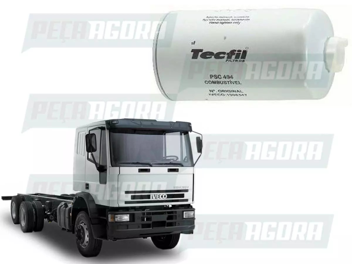 FILTRO COMBUSTIVEL SEPARADOR BLINDADO COM DRENO TECFIL PARA IVECO EUROCARGO CURS