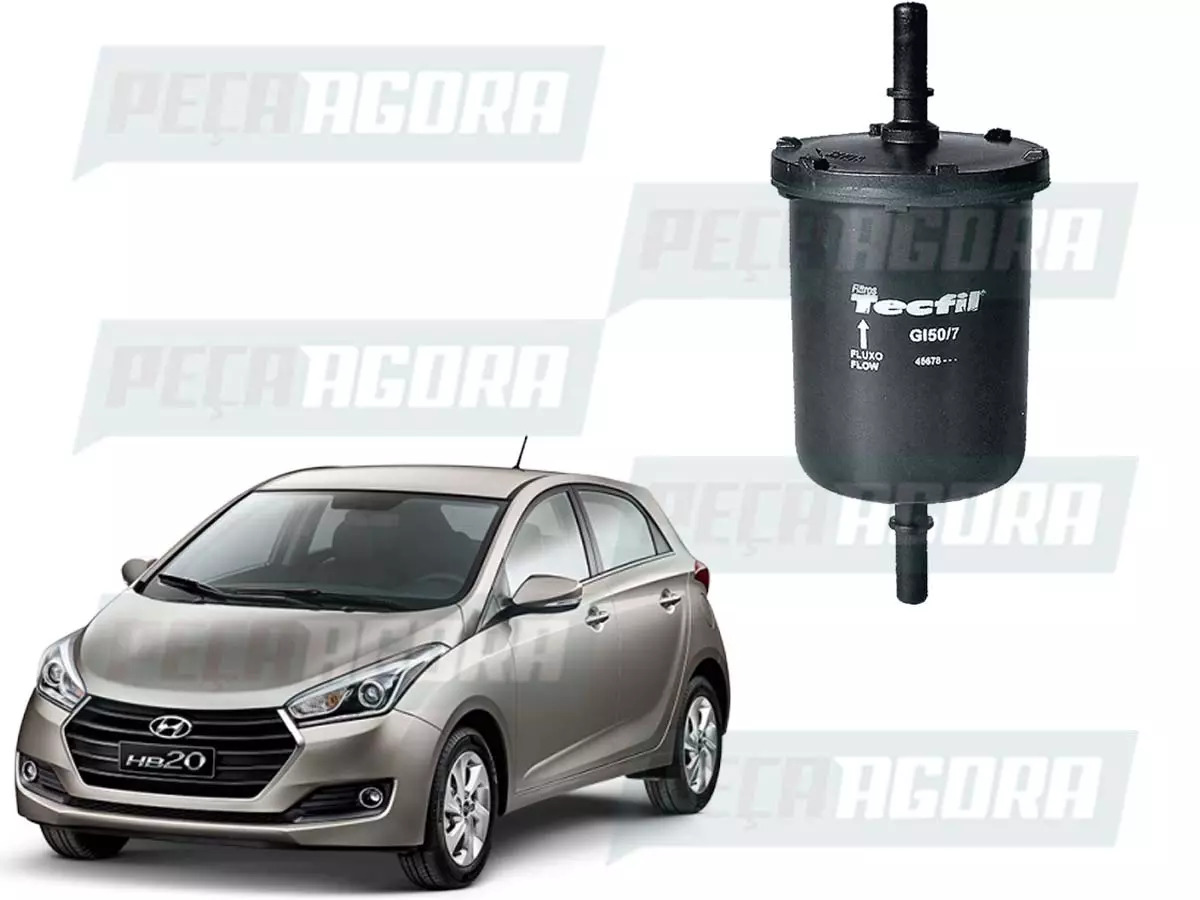 FILTRO DE COMBUSTIVEL INJECAO ELETRONICA HYUNDAI VW RENAULT (GI50/7)